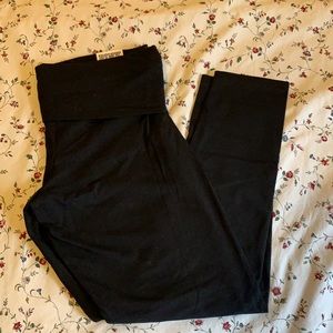 PINK Foldover Yoga Legging NWT